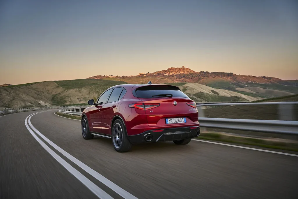 Alfa Romeo Stelvio: il posteriore